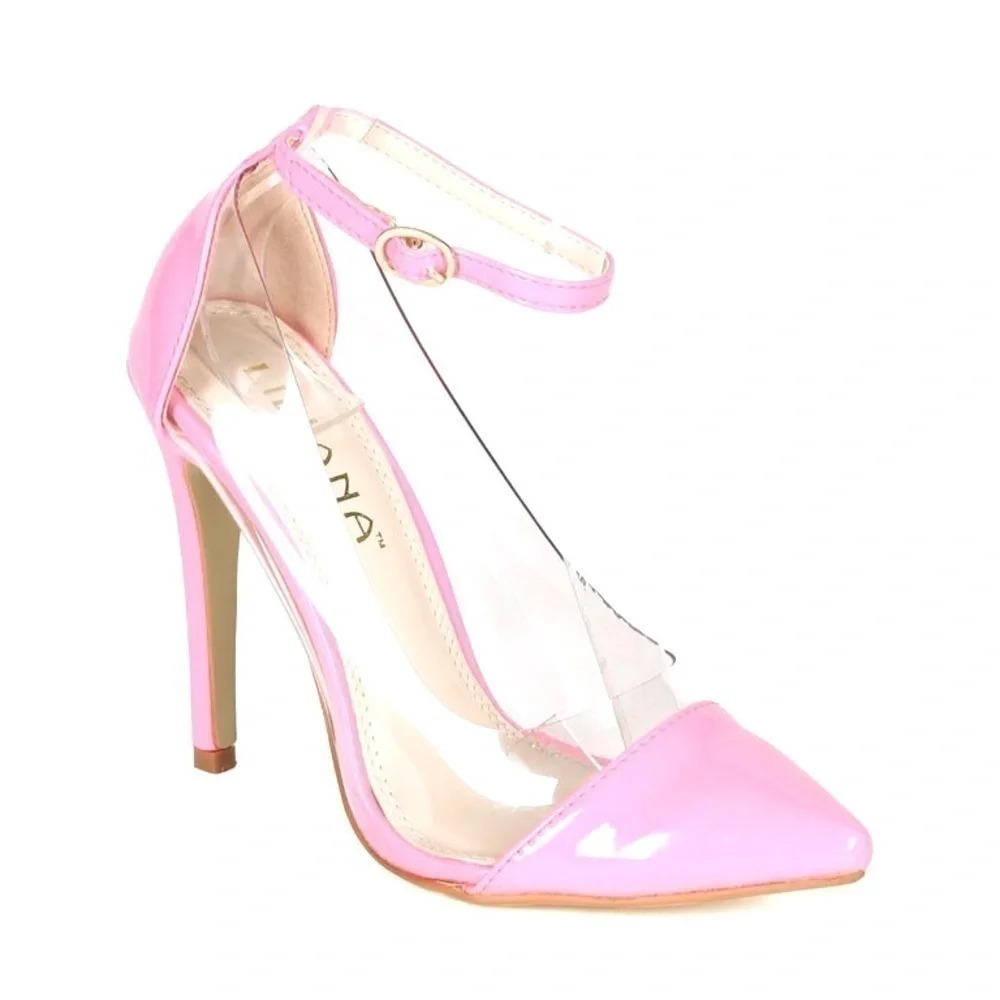 𝅺liliana Pointy Toe Pink Heels